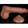 LoveToy SlidingSkin Gode Sliding Skin 13 x 3.7cm Marron